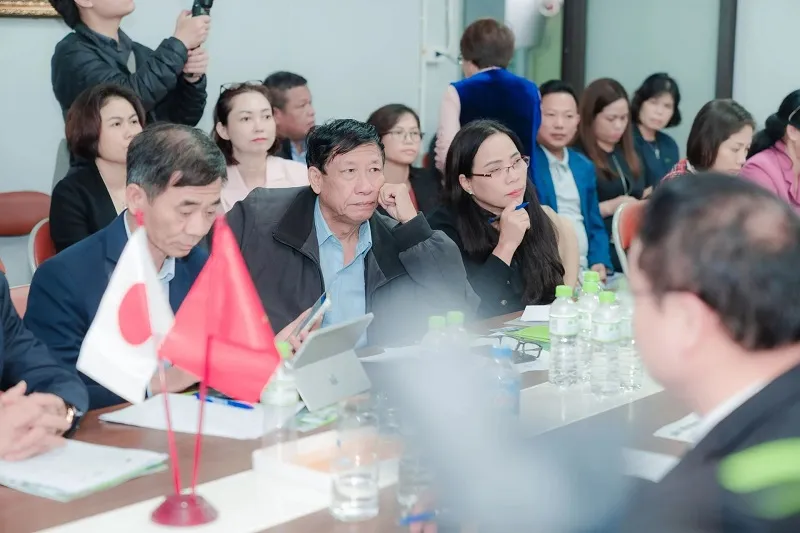 C&aacute;c đại biểu, kh&aacute;ch mời đến từ Nhật Bản v&agrave; Việt Nam tham dự Hội nghị